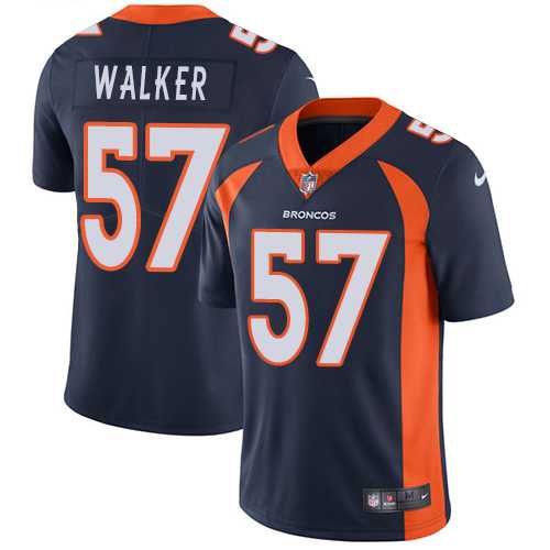 Youth Nike Denver Broncos #57 Demarcus Walker Blue Alternate Stitched NFL Vapor Untouchable Limited Jersey