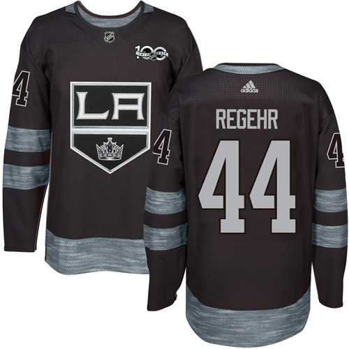 Adidas Los Angeles Kings #44 Robyn Regehr Black 1917-2017 100th Anniversary Stitched NHL