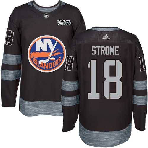 Adidas New York Islanders #18 Ryan Strome Black 1917-2017 100th Anniversary Stitched NHL
