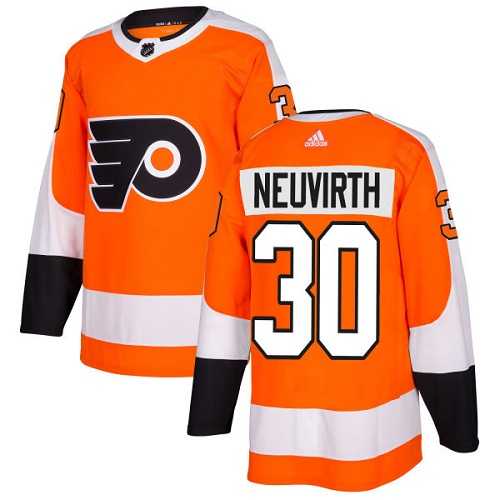 Adidas Philadelphia Flyers #30 Michal Neuvirth Orange Home Authentic Stitched NHL