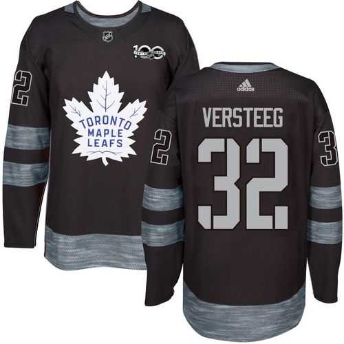 Adidas Toronto Maple Leafs #32 Kris Versteeg Black 1917-2017 100th Anniversary Stitched NHL