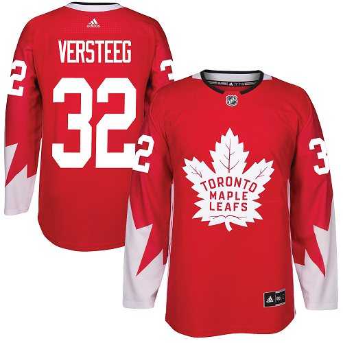 Adidas Toronto Maple Leafs #32 Kris Versteeg Red Team Canada Authentic Stitched NHL