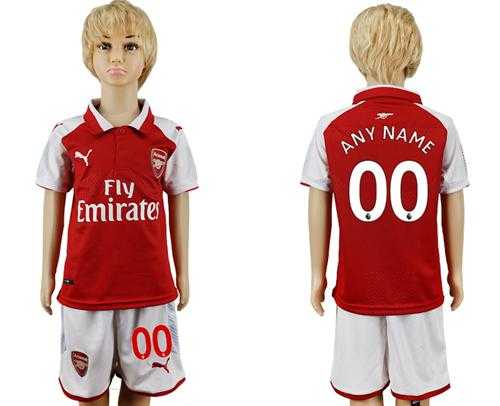 Arsenal Personalized Home Kid Soccer Club Jersey