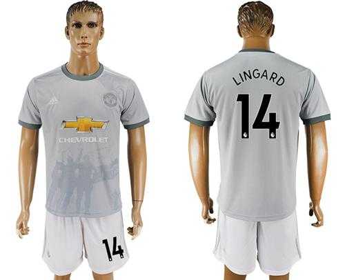 Manchester United #14 Lingard Sec Away Soccer Club Jersey