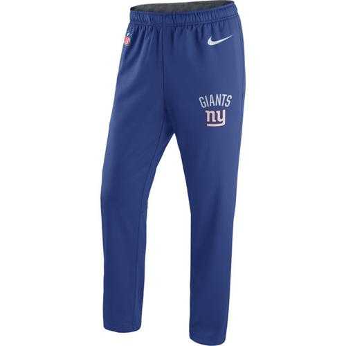 Men's New York Giants Nike Royal Circuit Sideline Performance Pants