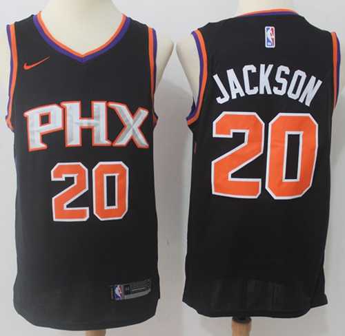 Men's Nike Phoenix Suns #20 Josh Jackson Black NBA Swingman Statement Edition Jersey