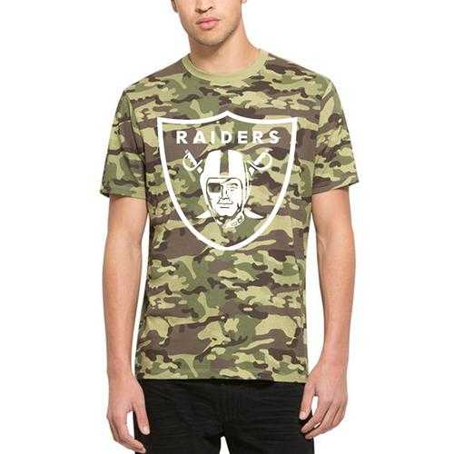 Men's Oakland Raiders '47 Camo Alpha T-Shirt