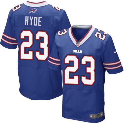 Nike Buffalo Bills #23 Micah Hyde Royal Blue Team Color Men's Stitched NFL New Elite Jersey