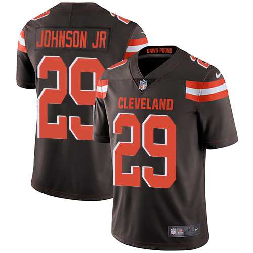 Nike Cleveland Browns #29 Duke Johnson Jr Brown Team Color Men's Stitched NFL Vapor Untouchable Limited Jersey