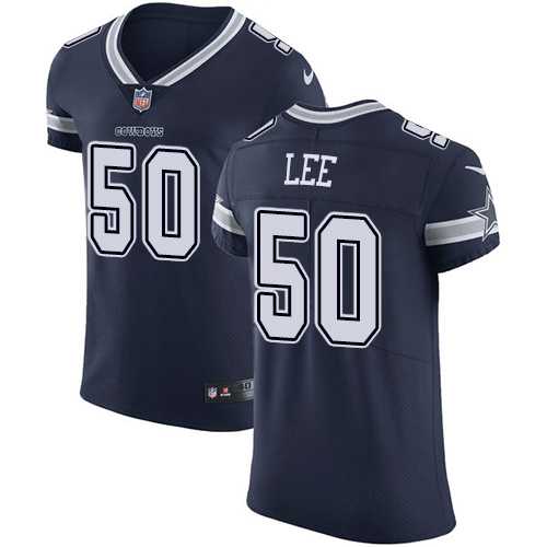 Nike Dallas Cowboys #50 Sean Lee Navy Blue Team Color Men's Stitched NFL Vapor Untouchable Elite Jersey