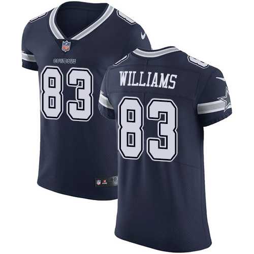 Nike Dallas Cowboys #83 Terrance Williams Navy Blue Team Color Men's Stitched NFL Vapor Untouchable Elite Jersey
