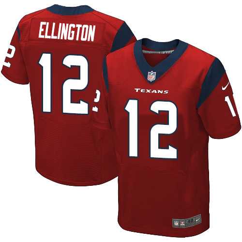 Nike Houston Texans #12 Bruce Ellington Red Alternate Men's Stitched NFL Elite Jersey