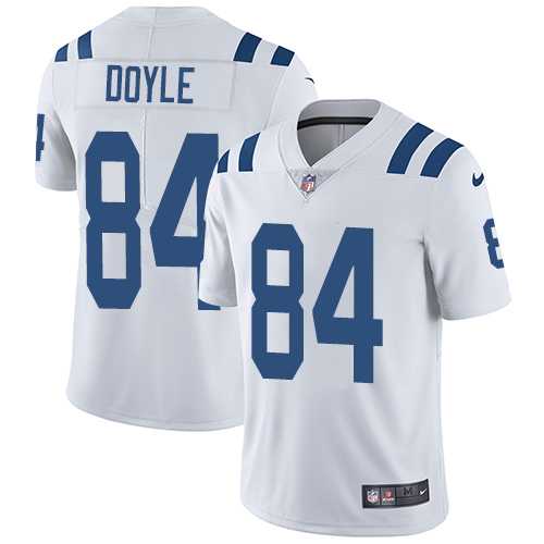 Nike Indianapolis Colts #84 Jack Doyle White Men's Stitched NFL Vapor Untouchable Limited Jersey