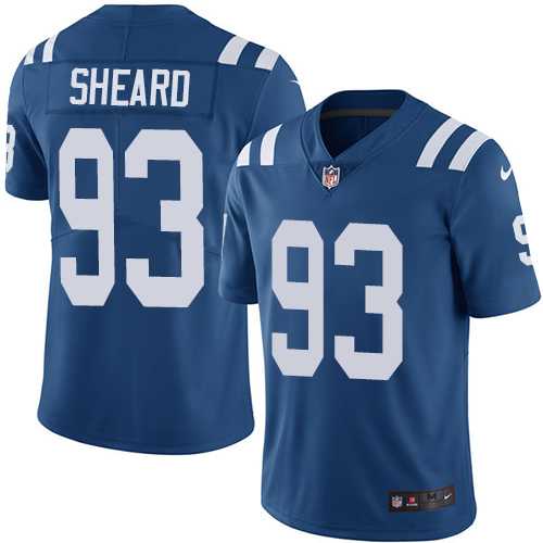 Nike Indianapolis Colts #93 Jabaal Sheard Royal Blue Team Color Men's Stitched NFL Vapor Untouchable Limited Jersey