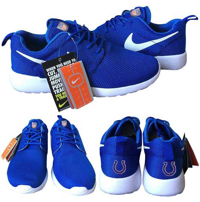 Nike Indianapolis Colts London Olympics Royal Blue Shoes