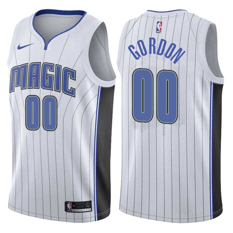 Nike NBA Orlando Magic #00 Aaron Gordon Jersey 2017-18 New Season White Swingman Jersey