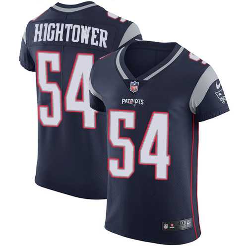 Nike New England Patriots #54 Dont'a Hightower Navy Blue Team Color Men's Stitched NFL Vapor Untouchable Elite Jersey