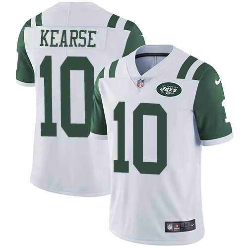 Nike New York Jets #10 Jermaine Kearse White Men's Stitched NFL Vapor Untouchable Limited Jersey