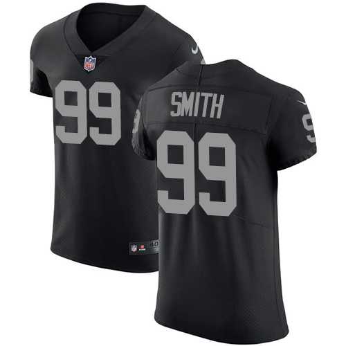 Nike Oakland Raiders #99 Aldon Smith Black Team Color Men's Stitched NFL Vapor Untouchable Elite Jersey