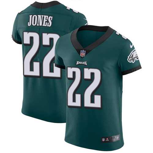Nike Philadelphia Eagles #22 Sidney Jones Midnight Green Team Color Men's Stitched NFL Vapor Untouchable Elite Jersey