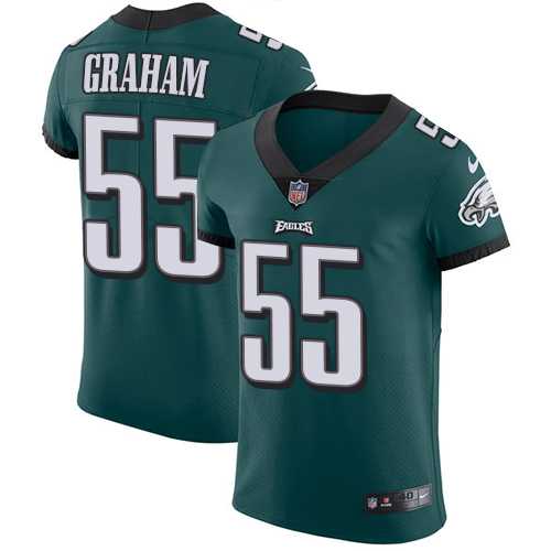 Nike Philadelphia Eagles #55 Brandon Graham Midnight Green Team Color Men's Stitched NFL Vapor Untouchable Elite Jersey