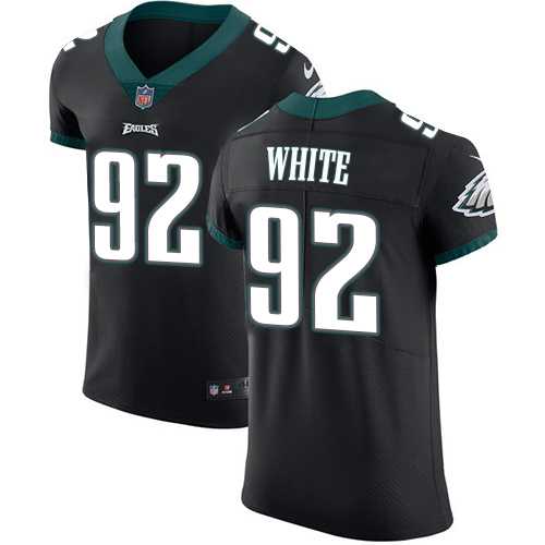 Nike Philadelphia Eagles #92 Reggie White Black Alternate Men's Stitched NFL Vapor Untouchable Elite Jersey