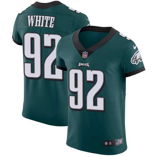 Nike Philadelphia Eagles #92 Reggie White Midnight Green Team Color Men's Stitched NFL Vapor Untouchable Elite Jersey