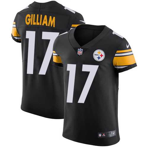 Nike Pittsburgh Steelers #17 Joe Gilliam Black Team Color Men's Stitched NFL Vapor Untouchable Elite Jersey