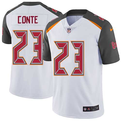 Nike Tampa Bay Buccaneers #23 Chris Conte White Men's Stitched NFL Vapor Untouchable Limited Jersey