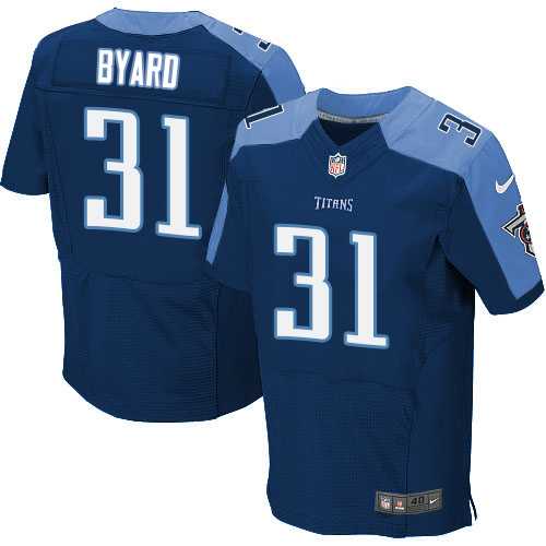 Nike Tennessee Titans #31 Kevin Byard Navy Blue Alternate Men's Stitched NFL Elite Jersey