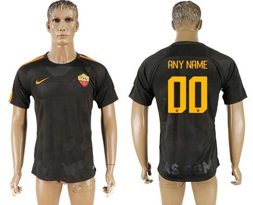 Roma Personalized Sec Away Soccer Club Jersey