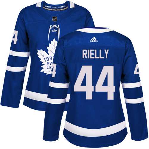 Women's Adidas Toronto Maple Leafs #44 Morgan Rielly Blue Home Authentic Stitched NHL