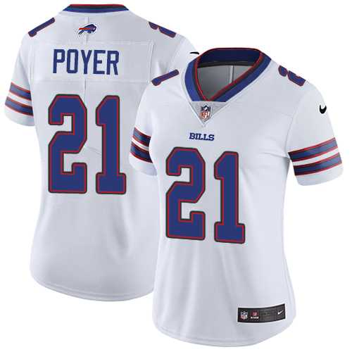 Women's Nike Buffalo Bills #21 Jordan Poyer White Stitched NFL Vapor Untouchable Limited Jersey