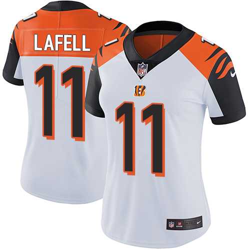 Women's Nike Cincinnati Bengals #11 Brandon LaFell White Stitched NFL Vapor Untouchable Limited Jersey
