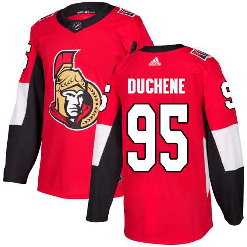 Youth Adidas Ottawa Senators #95 Matt Duchene Red Home Authentic Stitched NHL Jersey