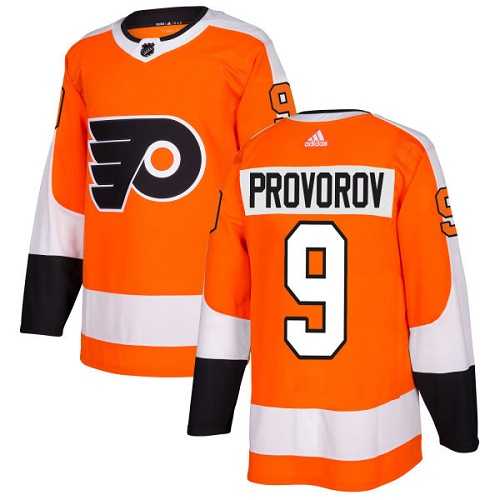 Youth Adidas Philadelphia Flyers #9 Ivan Provorov Orange Home Authentic Stitched NHL