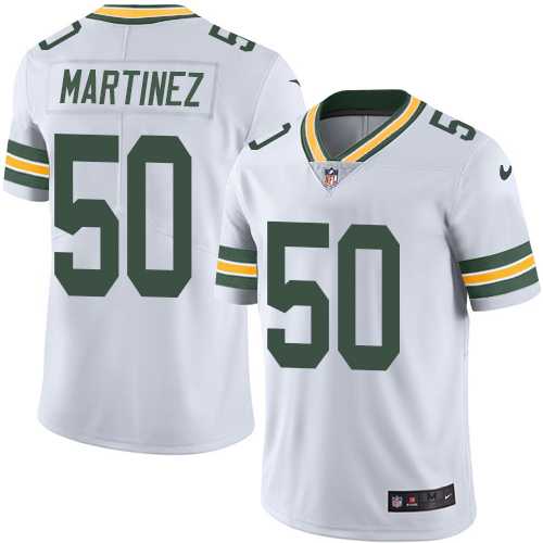 Youth Nike Green Bay Packers #50 Blake Martinez White Stitched NFL Vapor Untouchable Limited Jersey
