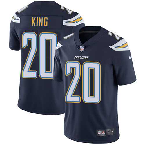 Youth Nike Los Angeles Chargers #20 Desmond King Navy Blue Team Color Stitched NFL Vapor Untouchable Limited Jersey