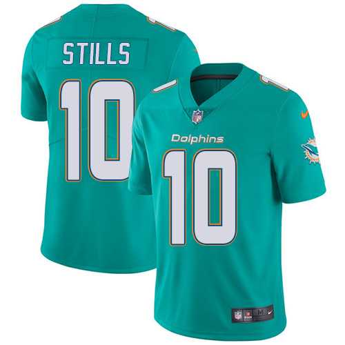 Youth Nike Miami Dolphins #10 Kenny Stills Aqua Green Team Color Stitched NFL Vapor Untouchable Limited Jersey