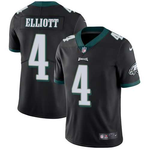 Youth Nike Philadelphia Eagles #4 Jake Elliott Black Alternate Stitched NFL Vapor Untouchable Limited Jersey