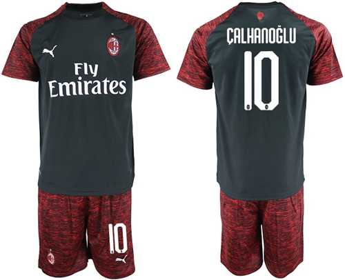 AC Milan #10 Calhanoglu Third Soccer Club Jersey