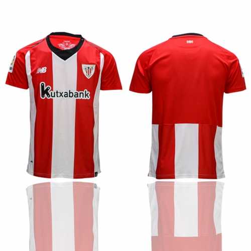 Athletic Bilbao Blank Home Soccer Club Jersey