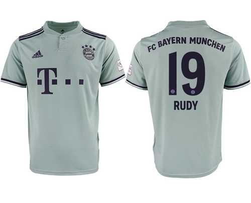 Bayern Munchen #19 Rudy Away Soccer Club Jersey
