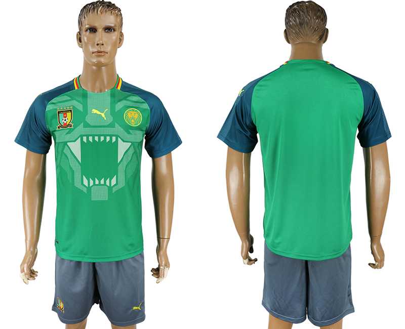 Cameroon Home 2018 FIFA World Cup Soccer Jersey