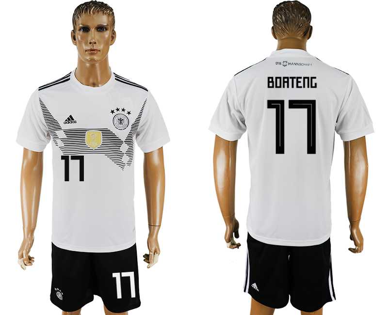 Germany #17 BOATENG Home 2018 FIFA World Cup Soccer Jersey
