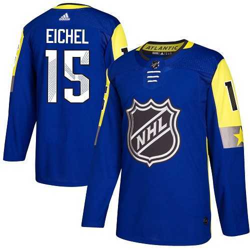 Men's Adidas Buffalo Sabres #15 Jack Eichel Royal 2018 All-Star Atlantic Division Authentic Stitched NHL