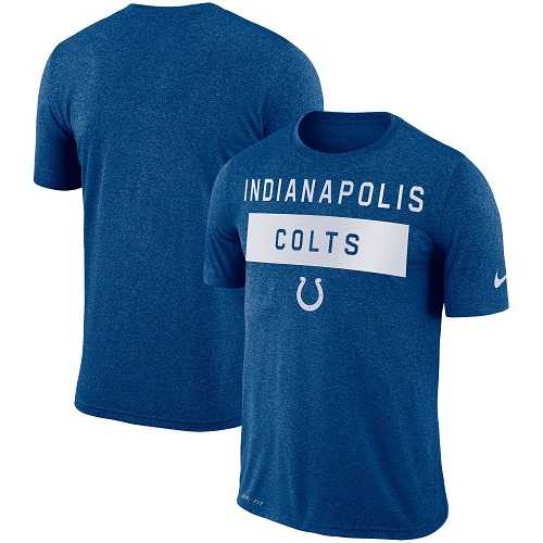 Men's Indianapolis Colts Nike Royal Sideline Legend Lift Performance T-Shirt