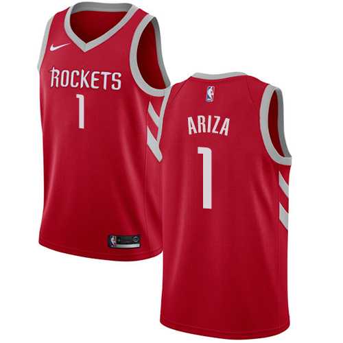 Men's Nike Houston Rockets #1 Trevor Ariza Red NBA Swingman Icon Edition Jersey