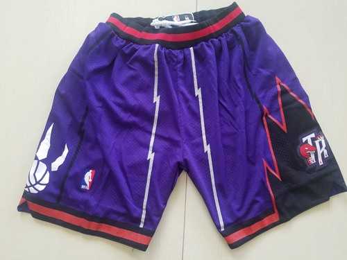 Men's Toronto Raptors Nike Purple Swingman Basketball Shorts