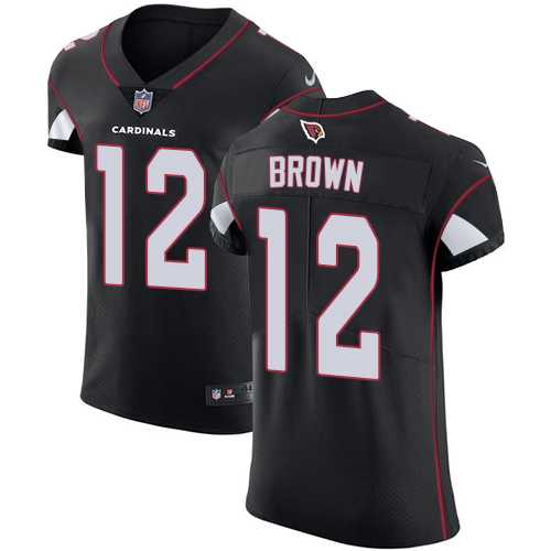 Nike Arizona Cardinals #12 John Brown Black Alternate Men's Stitched NFL Vapor Untouchable Elite Jersey